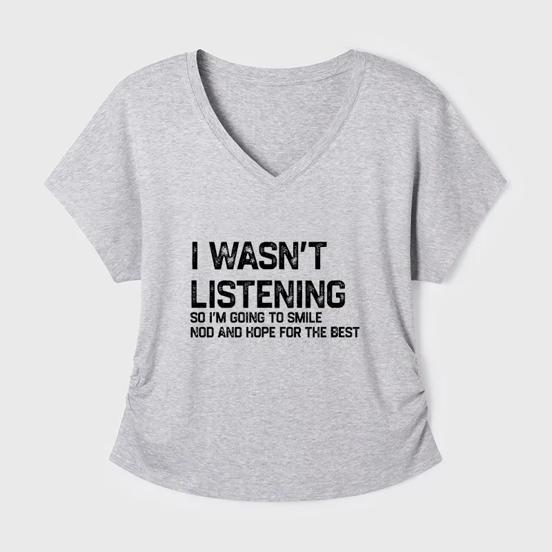 Tokyo-Tiger Indifferent To Everything Modal Dolman Sleeve T-Shirt