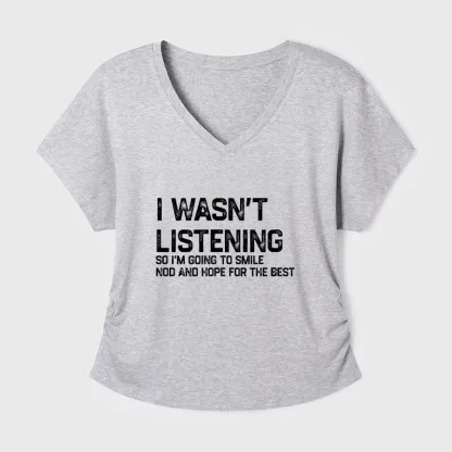 Tokyo-Tiger Indifferent To Everything Modal Dolman Sleeve T-Shirt