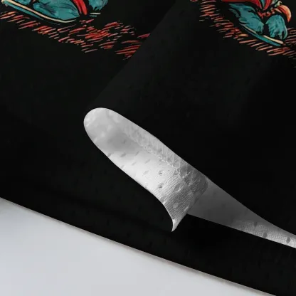 Tokyo-Tiger Samurai Cat Warrior Mesh Jersey