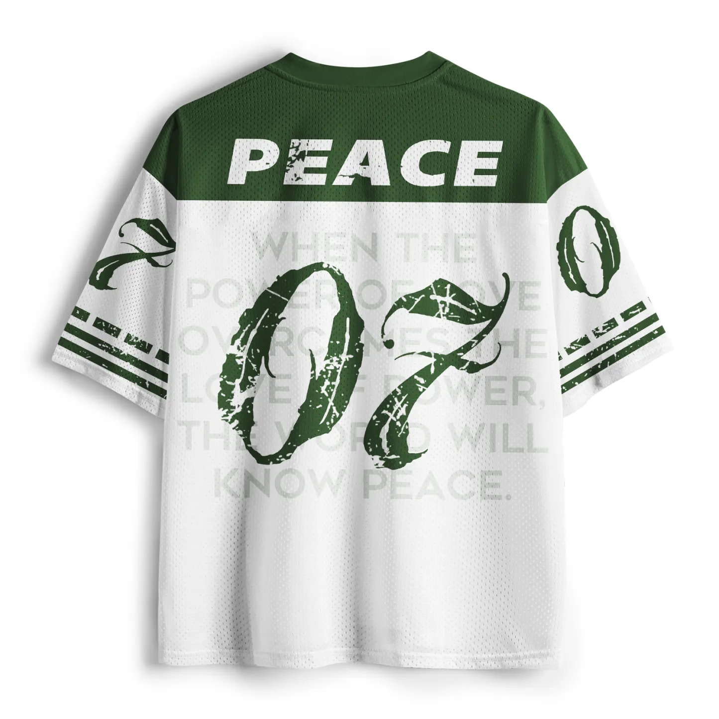 Tokyo-Tiger Love Over Power Mesh Jersey