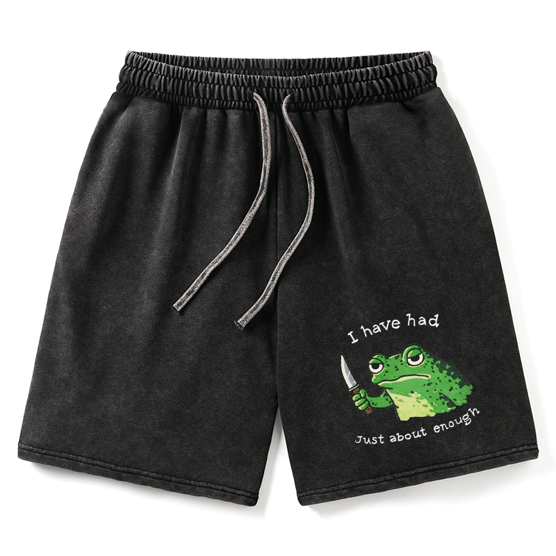 Tokyo-Tiger Impatient Frog Washed Shorts
