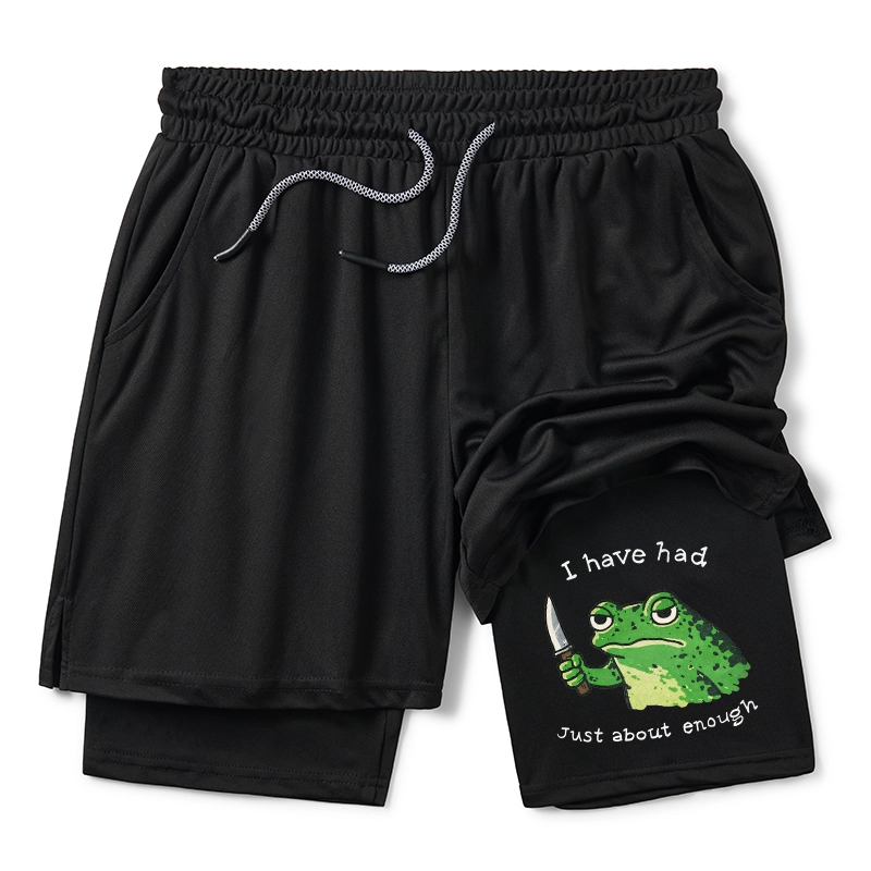 Tokyo-Tiger Impatient Frog Training Shorts