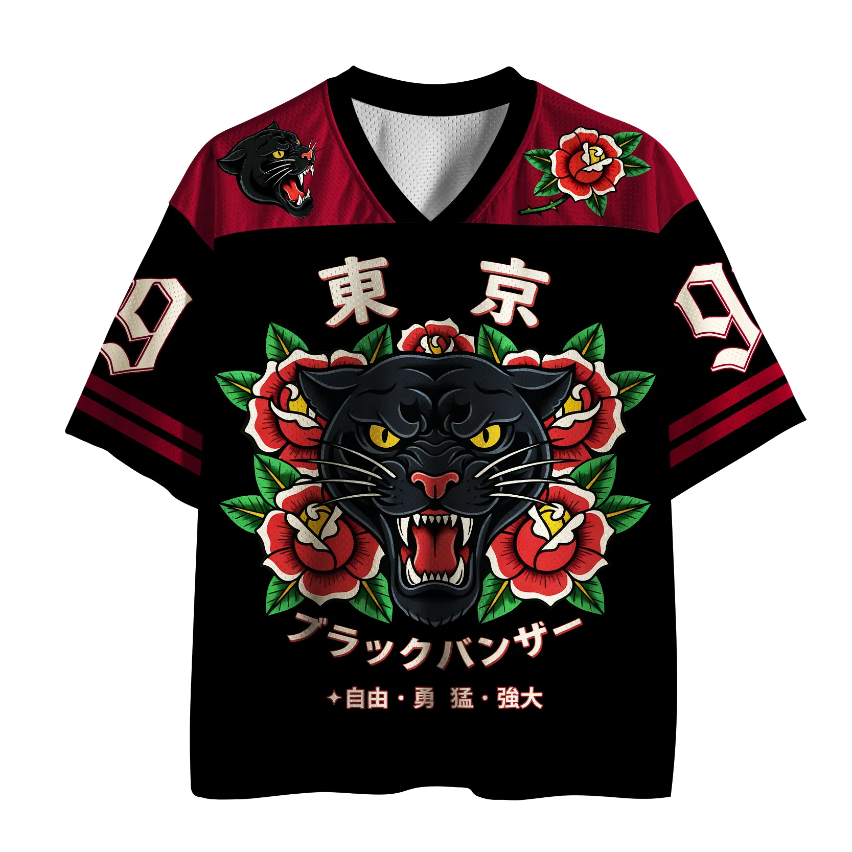 Tokyo-Tiger Tokyo Savage No. 99 Mesh Jersey Sale