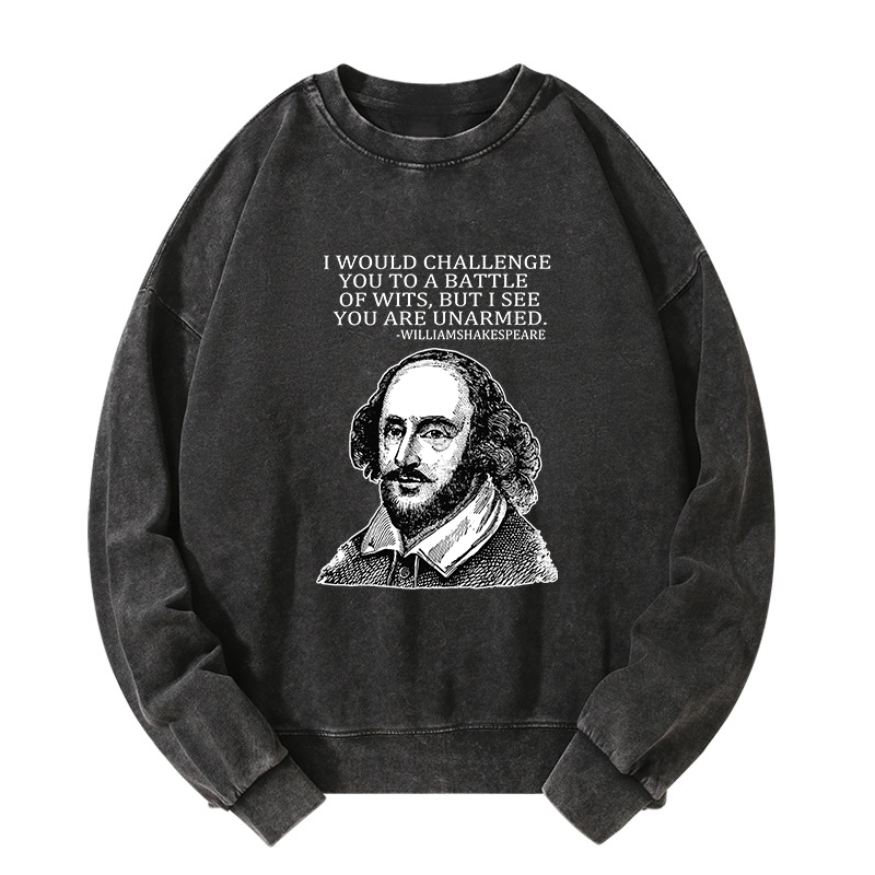 Tokyo-Tiger Your Intelligence Is Inferior To Mine Washed Sweatshirt