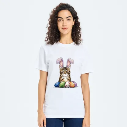 Tokyo-Tiger Easter Cat Classic T-Shirt