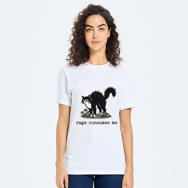 Tokyo-Tiger Angry Tuxedo Cat Classic T-Shirt