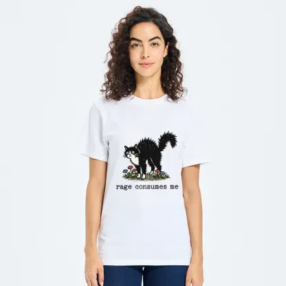 Tokyo-Tiger Angry Tuxedo Cat Classic T-Shirt