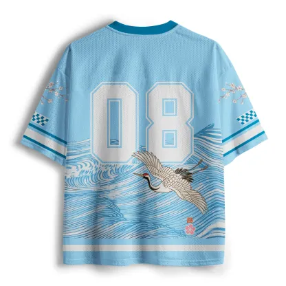 Tokyo-Tiger The Spirit Of Japanese Waves Mesh Jersey