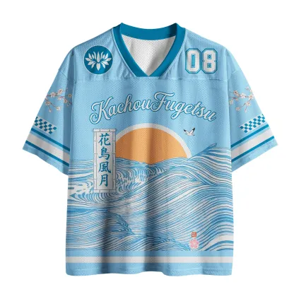 Tokyo-Tiger The Spirit Of Japanese Waves Mesh Jersey