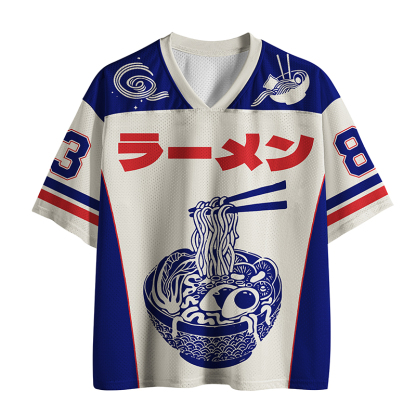 Tokyo-Tiger Yummy Ramen Mesh Jersey