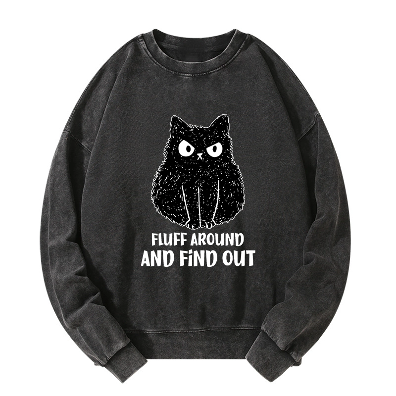 Tokyo-Tiger Consequences Of Fooling Around Washed Sweatshirt