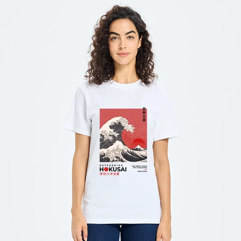 Tokyo-Tiger Mount Fuji Beneath The Wave Classic T-Shirt
