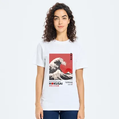 Tokyo-Tiger Mount Fuji Beneath The Wave Classic T-Shirt