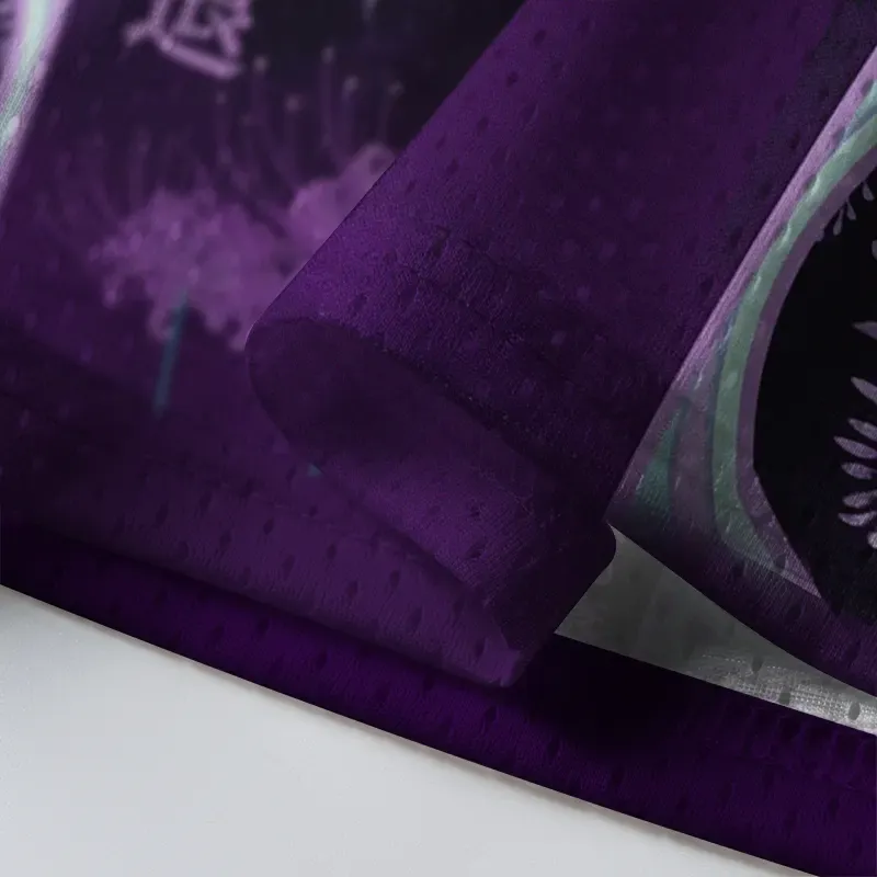 Tokyo-Tiger Wisteria Jpanese Flowers Mesh Jersey