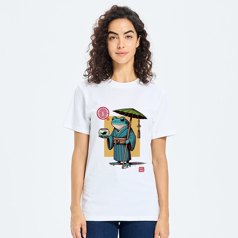 Tokyo-Tiger Green Frog Samurai Classic T-Shirt