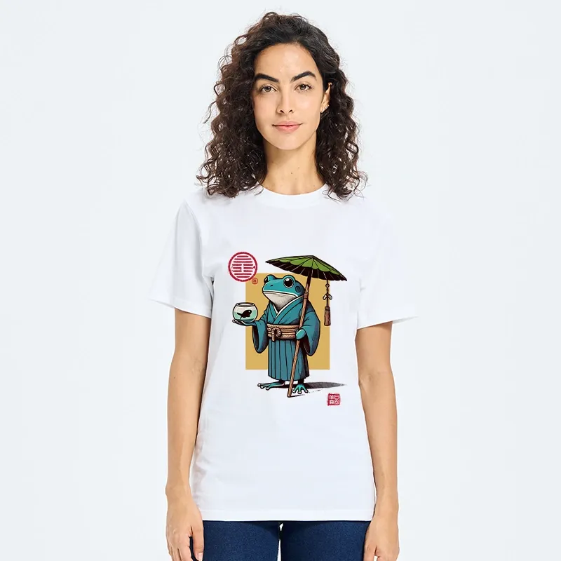 Tokyo-Tiger Green Frog Samurai Classic T-Shirt
