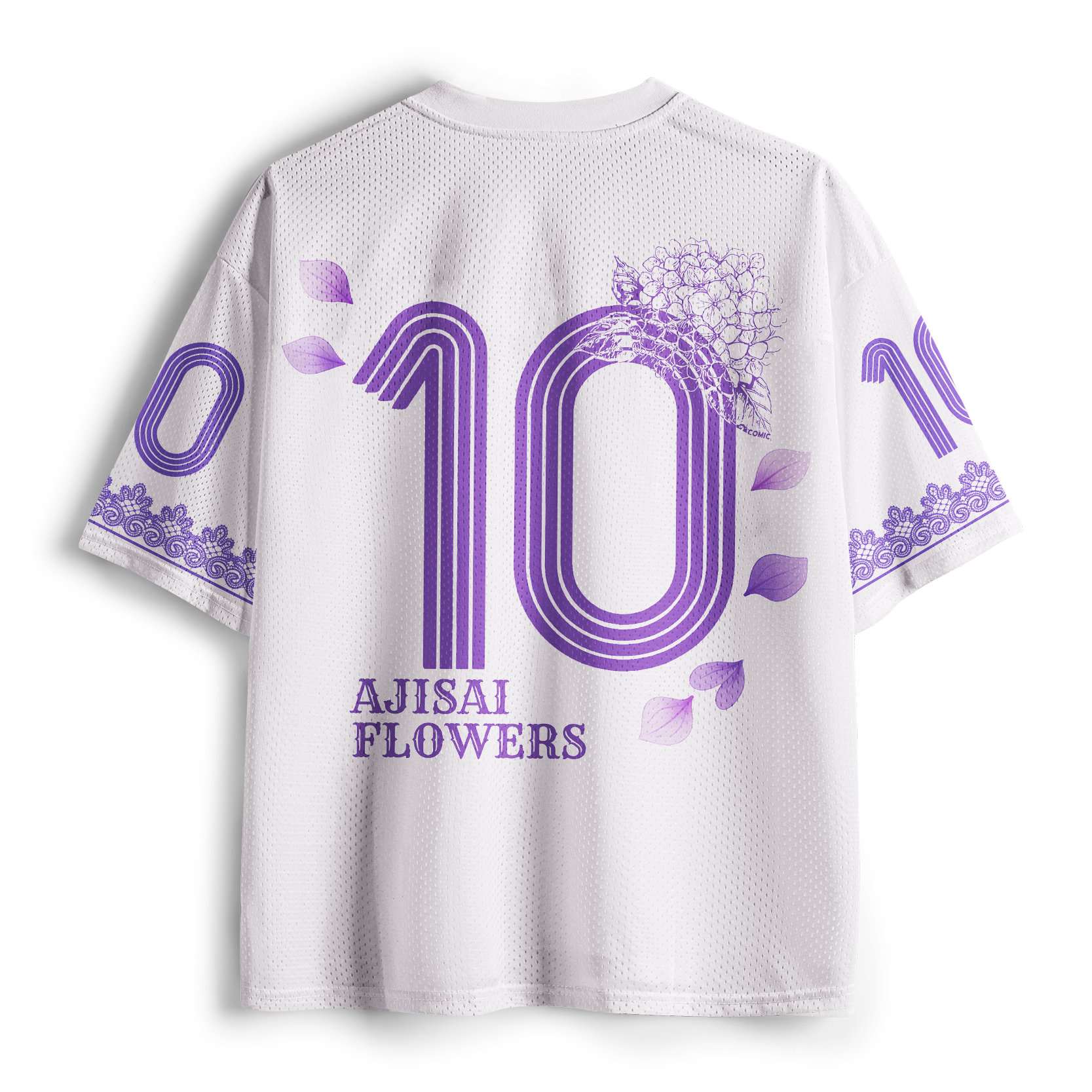 Tokyo-Tiger Lavender Butterfly Dream Mesh Jersey