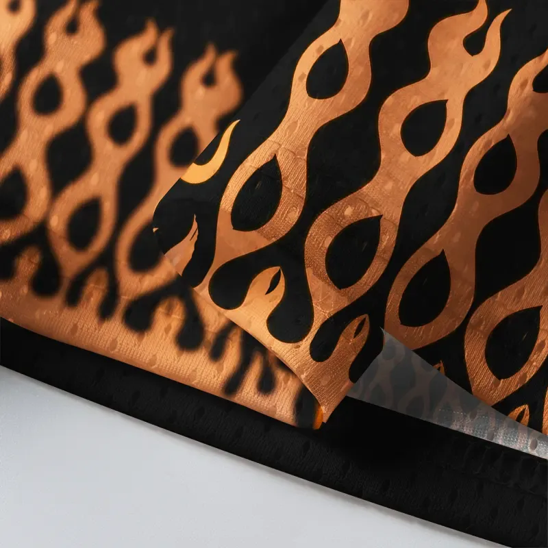 Tokyo-Tiger Orange Cat’s Tight Embrace Mesh Jersey