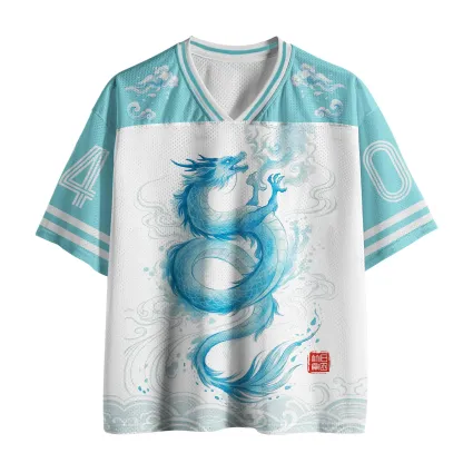 Tokyo-Tiger Rise Of The Azure Dragon Mesh Jersey