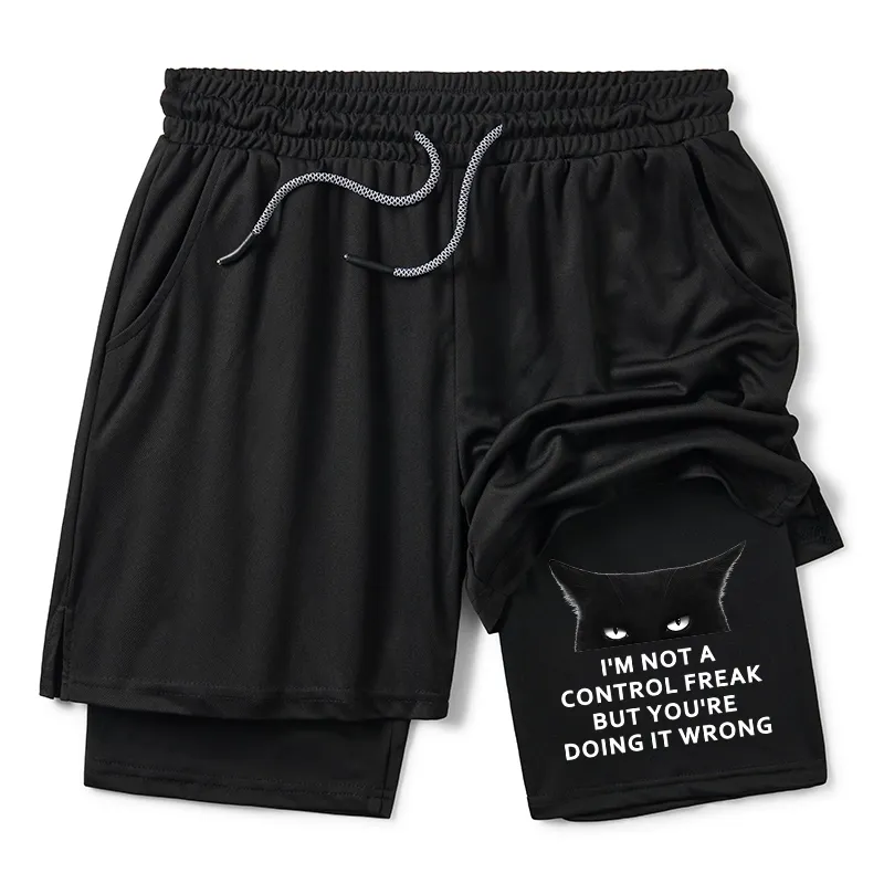 Tokyo-Tiger Control Freak Funny Training Shorts Sale