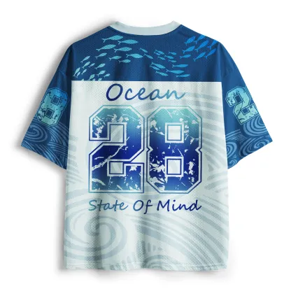Tokyo-Tiger Ocean State of Mind Mesh Jersey