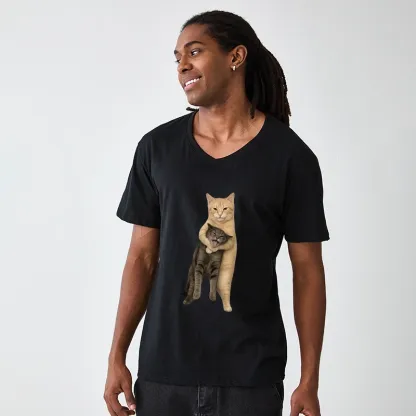 Tokyo-Tiger Orange Cat’s Tight Embrace Classic T-Shirt