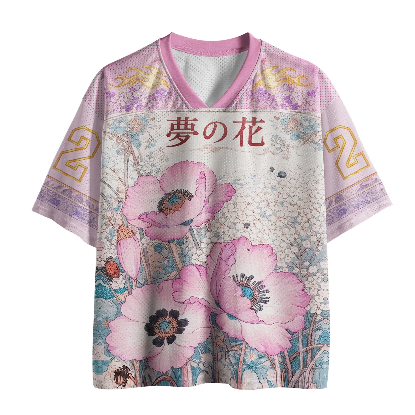 Tokyo-Tiger Flower of Dreams Mesh Jersey