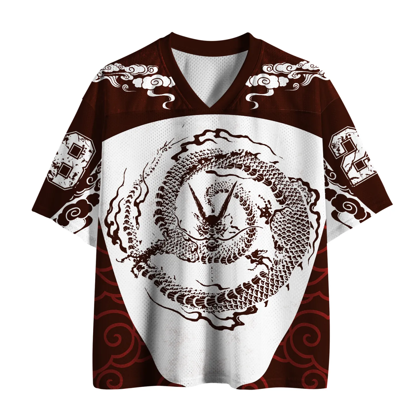 Tokyo-Tiger Crouching Dragon Mesh Jersey