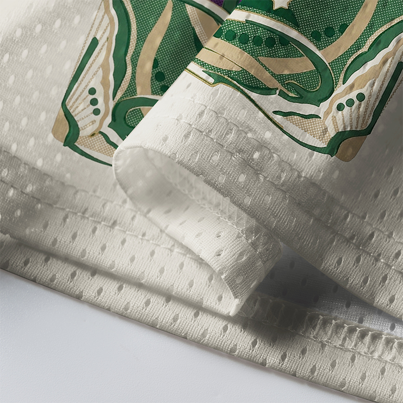 Tokyo-Tiger Dragonfly Among Irises Mesh Jersey