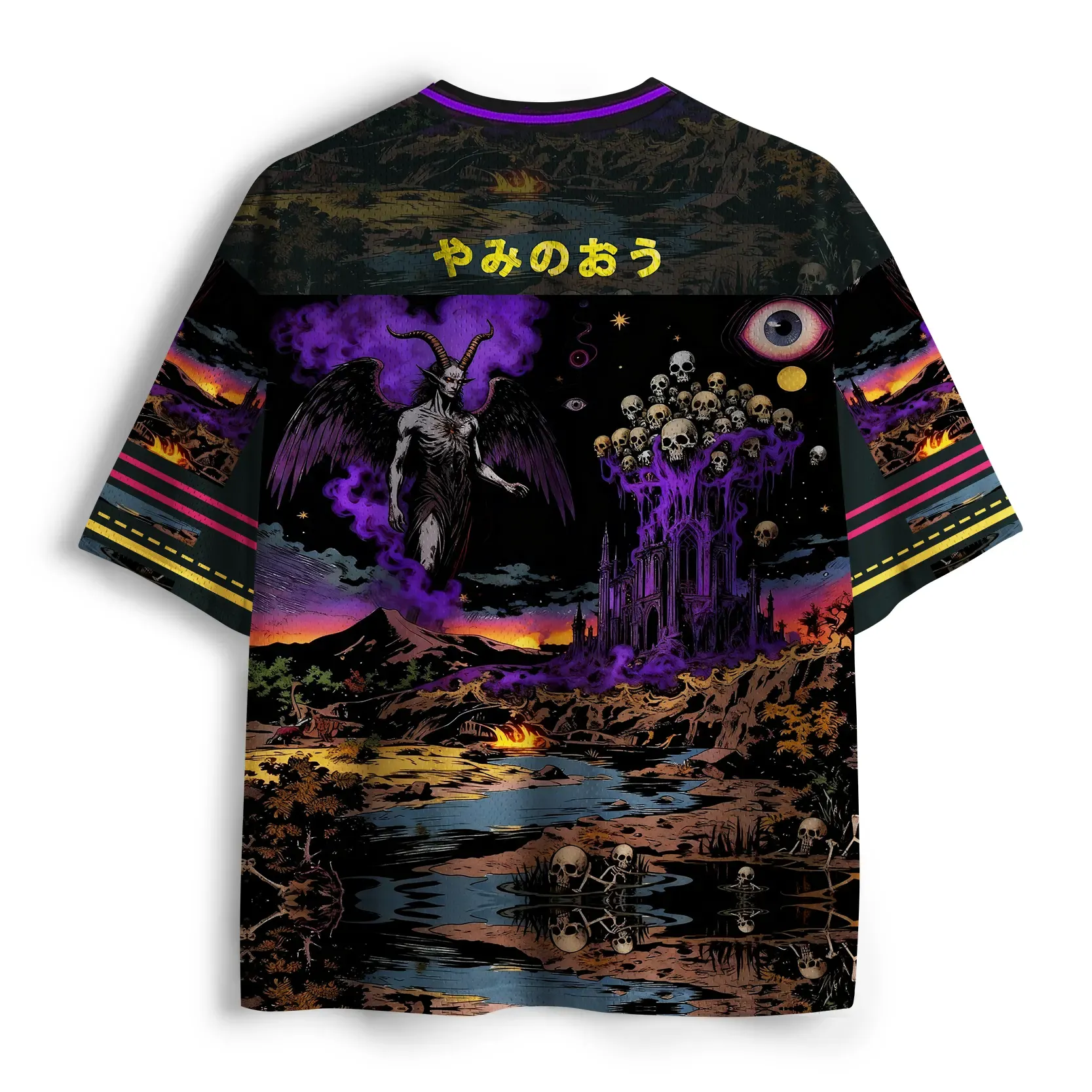 Tokyo-Tiger Valley Of Skulls Mesh Jersey