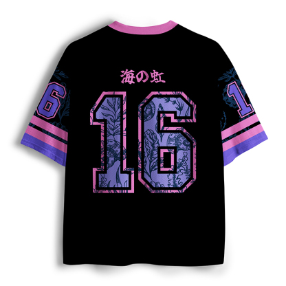 Tokyo-Tiger Neon Ocean Mesh Jersey