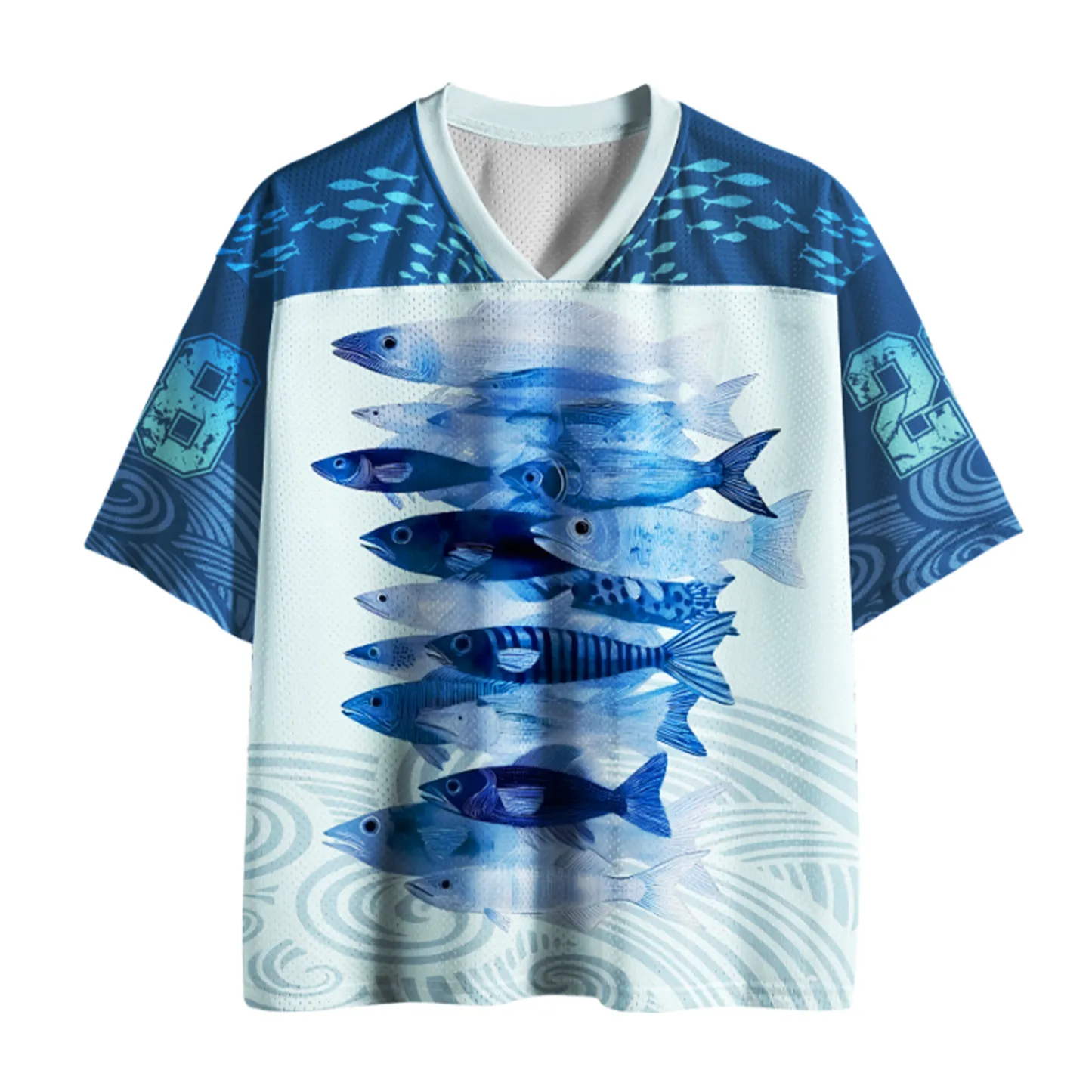 Tokyo-Tiger Ocean State of Mind Mesh Jersey