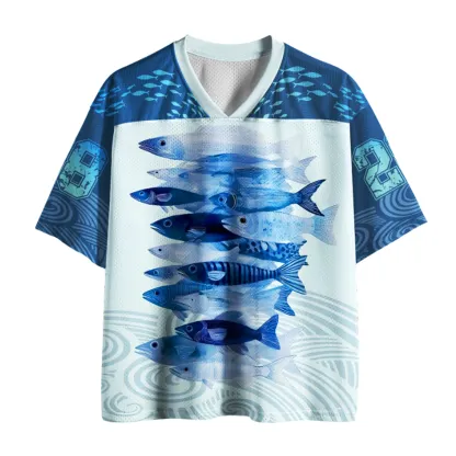 Tokyo-Tiger Ocean State of Mind Mesh Jersey