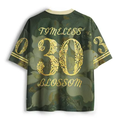 Tokyo-Tiger Timeless Blossom 30 Mesh Jersey