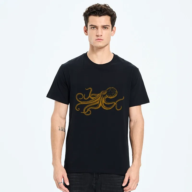 Tokyo-Tiger Vintage Octopus Illustration Art Classic T-Shirt