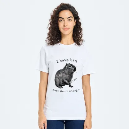 Tokyo-Tiger Capybara With A Knife Classic T-Shirt