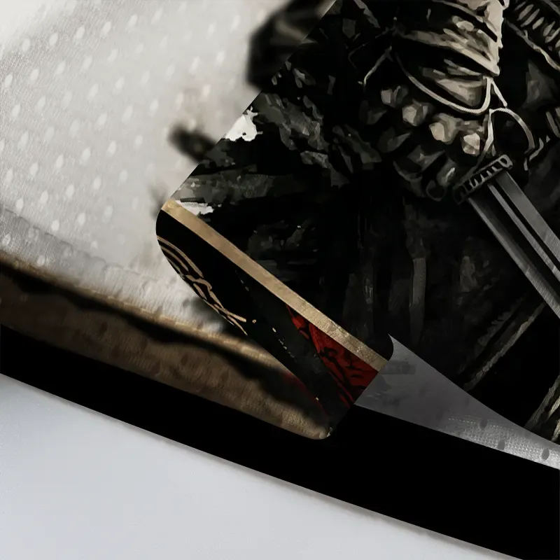 Tokyo-Tiger  Retro Samurai Cat Mesh Jersey