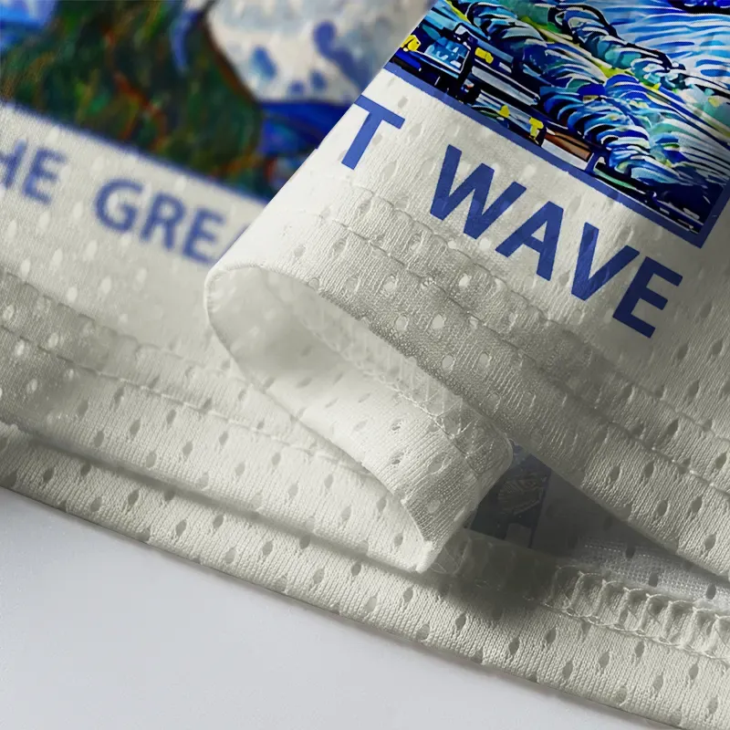 Tokyo-Tiger Waves Under The Starry Night Mesh Jersey