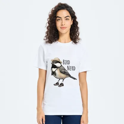 Tokyo-Tiger Bird Nerd Chickadee Explorer Classic T-Shirt