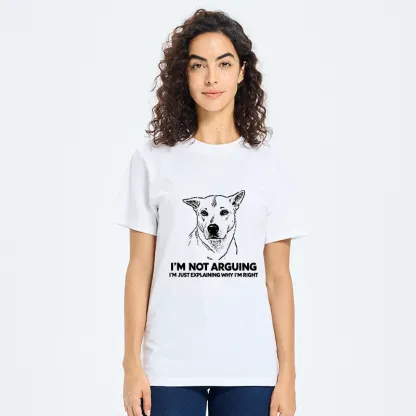 Tokyo-Tiger Stubborn Dog Defending His Point Classic T-Shirt