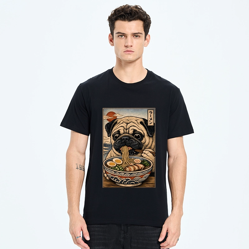 Tokyo-Tiger Ramen Time For The Pug Classic T-Shirt