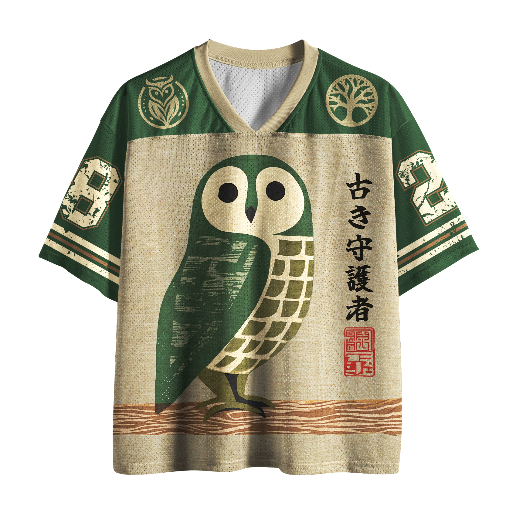 Tokyo-Tiger Ancient Guardian Mesh Jersey