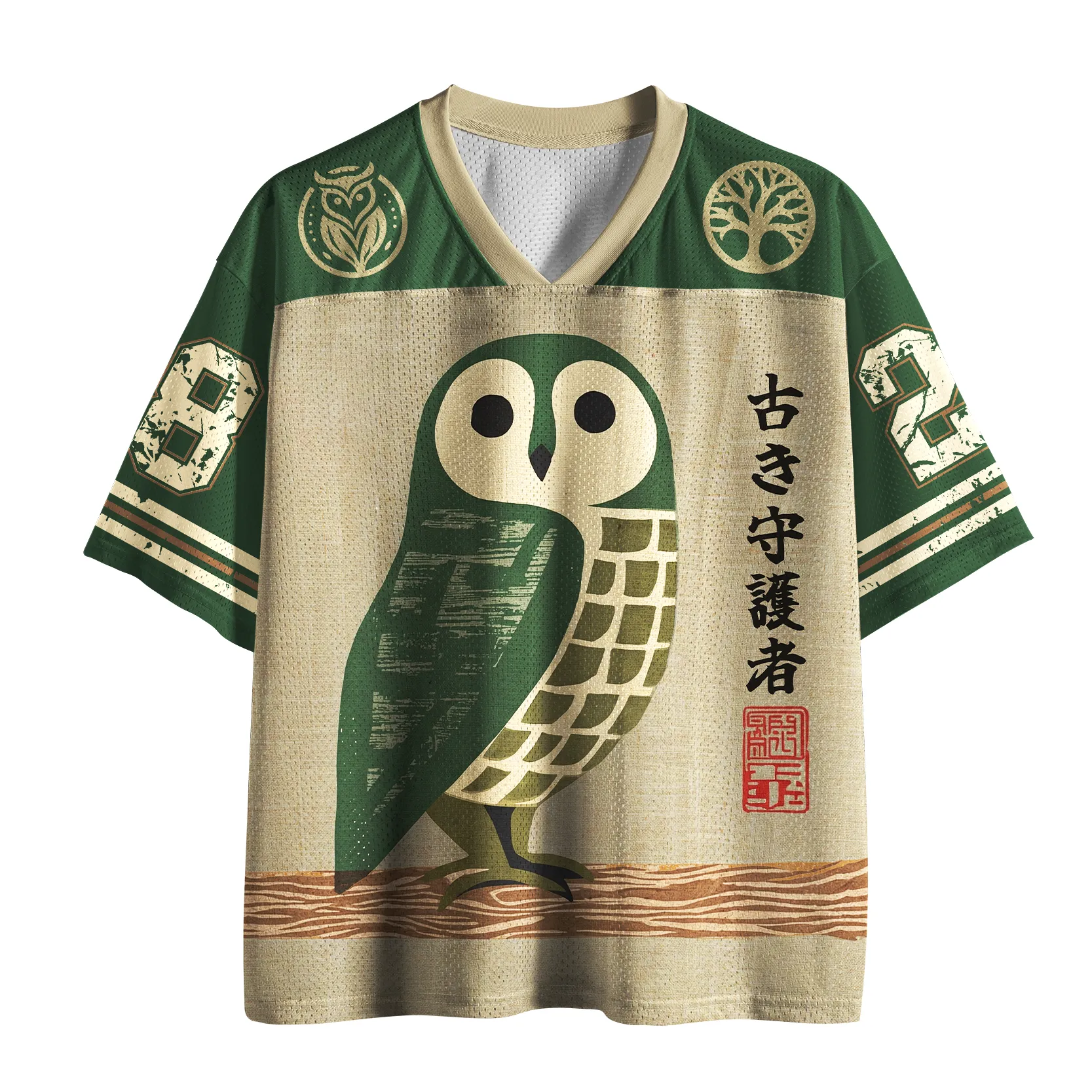 Tokyo-Tiger Ancient Guardian Mesh Jersey