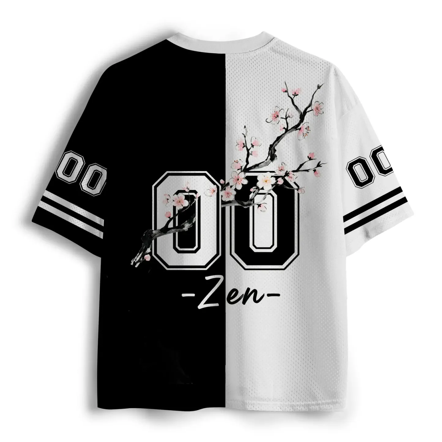 Tokyo-Tiger Zen And The Flower Mesh Jersey