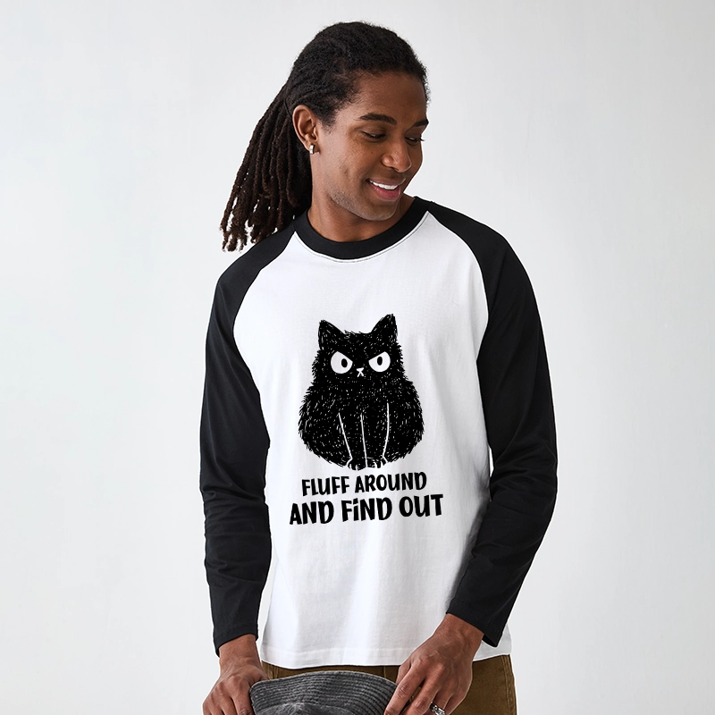 Tokyo-Tiger Consequences Of Fooling Around Raglan Long Sleeve T-shirt