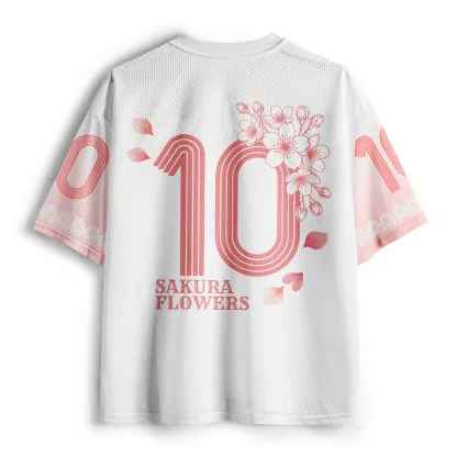 Tokyo-Tiger Hanami Season Mesh Jersey