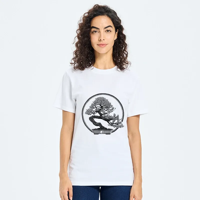 Tokyo-Tiger Bonsai Pine Tree Art Classic T-Shirt