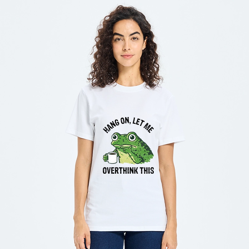 Tokyo-Tiger Overthinking Frog With Coffee Classic T-Shirt