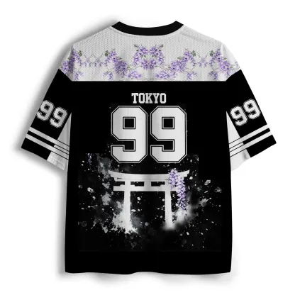 Tokyo-Tiger Wisteria Of Victory Mesh Jersey