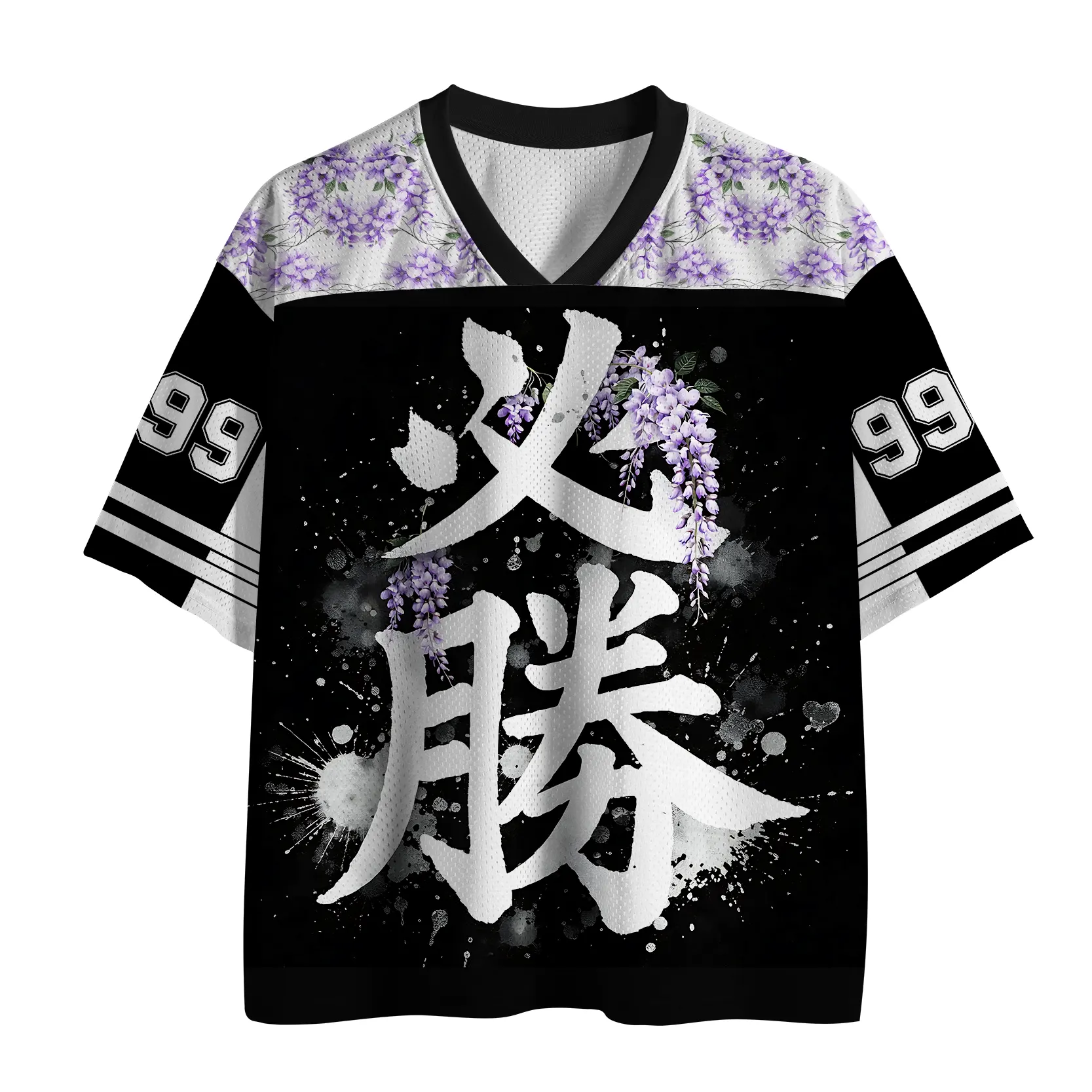 Tokyo-Tiger Wisteria Of Victory Mesh Jersey